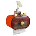 thumbnail image 1 of Wall Hanging Facial Tissue Holder Waterproof Dustproof Tissue Box, 1 of 1