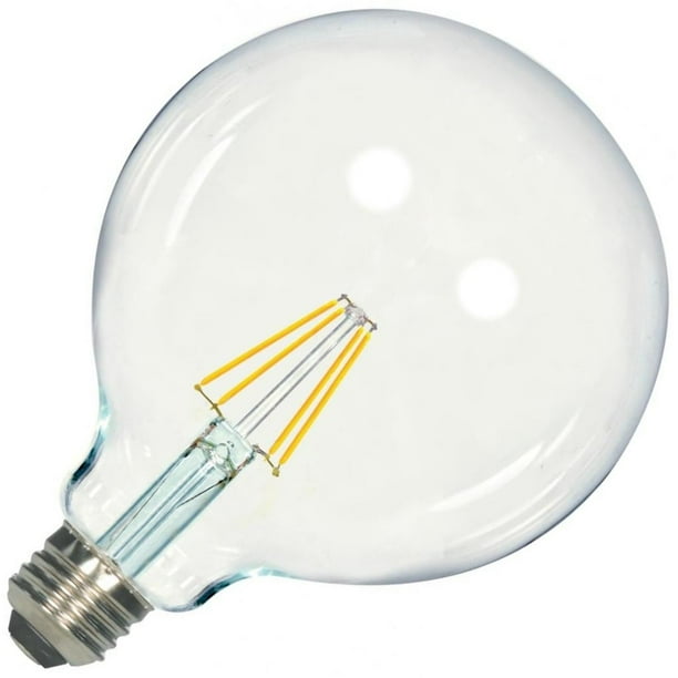 Satco 12111 6.5W G40 LED Clear Medium base 3000K 810 Lumens 120V G16