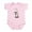 Petal Pink, variant on CafePress - Witchery Baby Light Bodysuit - Baby Light Bodysuit, Size Newborn - 24 Months