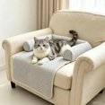 thumbnail image 4 of Cififendec Pet Ice Silk Sofa Mat, 31.5"×23.62", Quilted Cooling Protective Couch Pad for Cat Dog All Season Sofa Furniture Indoor Resting, 4 of 6