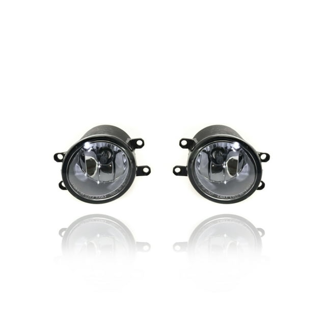 Fog Light Assembly - Depo Fit/For 07-14 Toyota Camry/Hybrid Corolla Matrix Avalon Venza RAV4 Highlander RX350 (North American Build) - Both Left Driver + Right Passenger Set - 8121006071, 8122006071