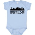 thumbnail image 3 of Inktastic Nashville Tennessee City Skyline Boys or Girls Baby Bodysuit, 3 of 5