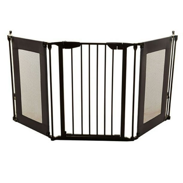 Dreambaby L2060BB Denver Adapta Baby Safety Gate Mesh Barrier, Black