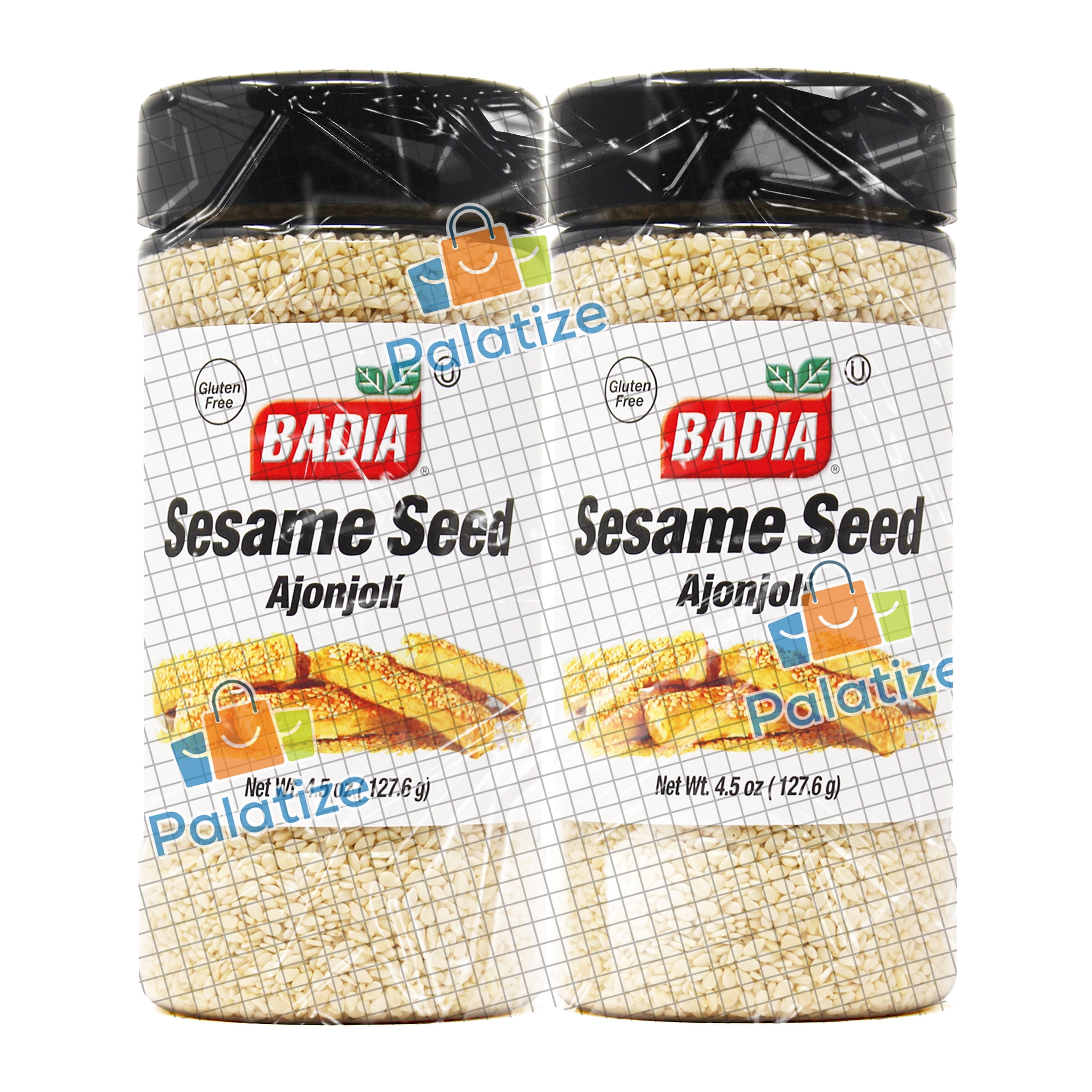 Badia Sesame Seeds, 4.5 oz - Palatize Pack of 2 - Walmart.com