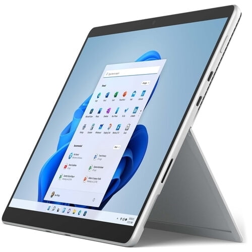 Pre-Owned Microsoft Surface Pro 8 13" Tablet 512GB Wi-Fi Intel Core i7-1185G7 3.0GHz Win11P, Platinum (Good)