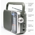 Panasonic Portable Digital AM/FM Radio, AC & Battery Operated, Silver ...