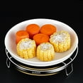 thumbnail image 4 of Plateau pour Casseroles et Poêles, Grille de Cuisson à la Vapeur, Grille en Acier Inoxydable pour Rôtir et Griller, 4 of 9