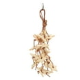 thumbnail image 3 of Wood Star Bird Chew Toy, Physical Activity Bite Resistant  Wooden Bite Toy Reducing Stress  For Bird Exercise Wood Color,Colorful, 3 of 8