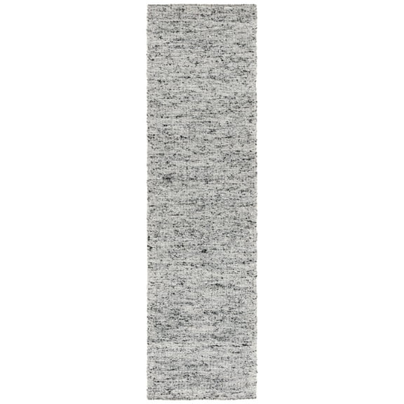 SAFAVIEH Mirage Lavonne Distressed Runner Rug, Gray/Black, 2'3" x 8'