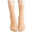 thumbnail image 4 of Raindrops  Warm Socks Skin Color for Women Comfortable Cold Weather Miss, 4 of 6