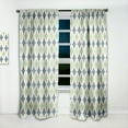 thumbnail image 2 of Designart 'Geometrical Retro Design XVI' Mid-Century Modern Curtain Panel, 2 of 5