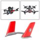 thumbnail image 1 of Alerón Estabilizador de Hojas Traseras Verticales con Impresión 3D de Plástico ABS Apto para  telemando RC Accesorios Reemplazos CUTICAT ala de cola de avión rc, 1 of 8