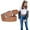 A-Brown, variant on JASGOOD Women Leather Belts Dark Brown Waist Belt for Pants Jeans Dress