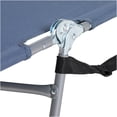 thumbnail image 2 of JERFIT 5-Position Folding Lounger Chair with Face Hole, Portable Outdoor Chaise for Beach Pool Patio, Gray Oxford Fabric, 2 of 8