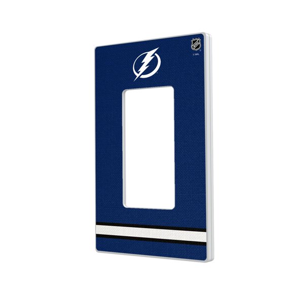 Tampa Bay Lightning Single Rocker Lightswitch Plate