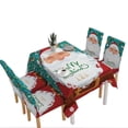 thumbnail image 4 of Christmas Themed Table Cloth Home Party Dining Table Cover Printed Tablecloth Holiday Ornament Bell 180*140cm, 4 of 6