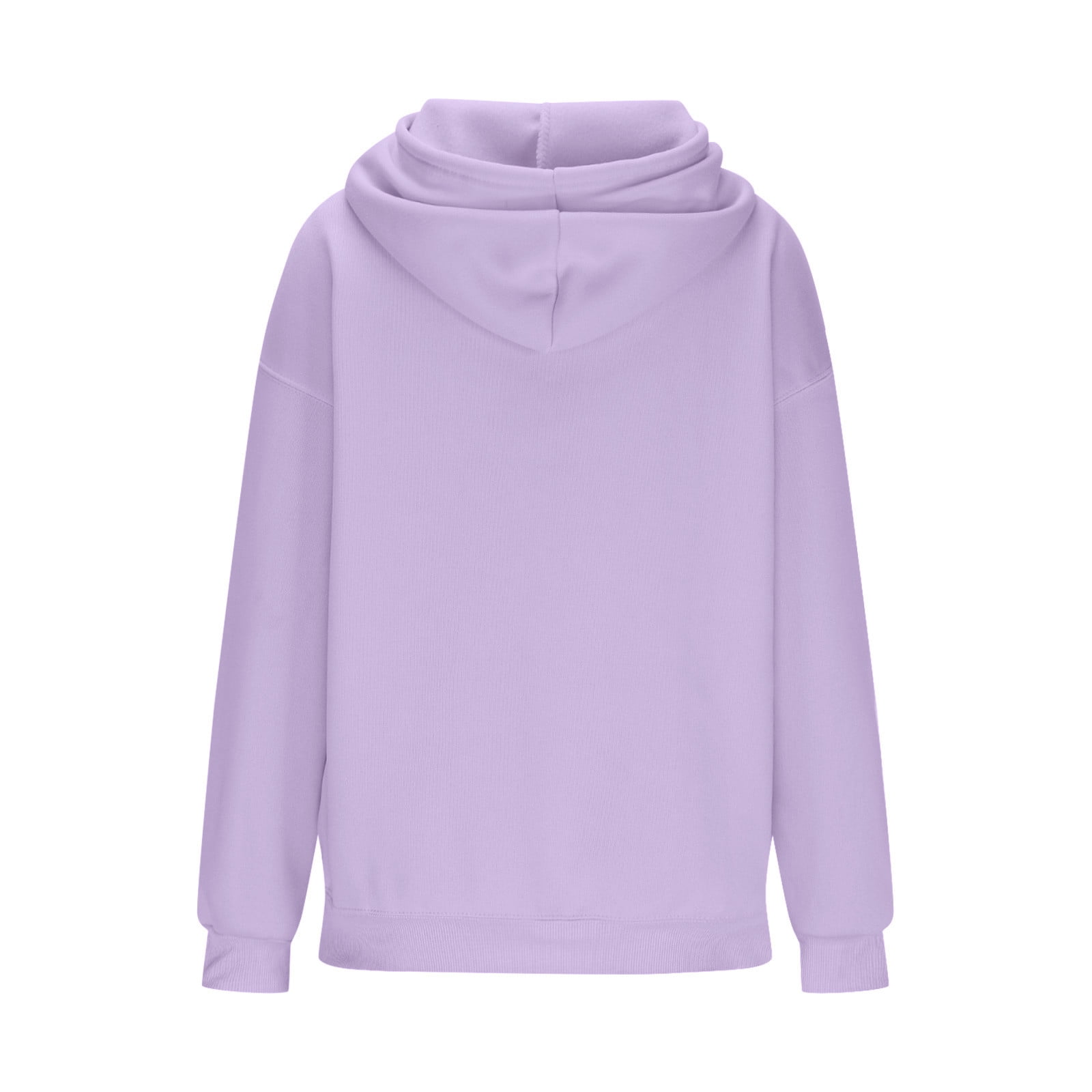 Plus Size Hoodies for Women with Front Pocket Pullover Fleece Lined Sweatshirts Ladies Casual Solid Loose Basic Comfort Hooded Tops XS-5X