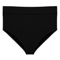 thumbnail image 1 of Gibobby Calzoncillos para mujer maidenform Pantalones en T elásticos sin costuras de cintura abdominal para mujer bragas de cintura de Color sólido sin costuras(Negro,G), 1 of 3