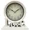 style2, variant on European style Round Desk Clock Mantel Clocks Non Ticking Love Decorative Table Clocks for Office Living Room Bedroom Farmhouse