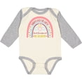thumbnail image 3 of Inktastic Handpicked for Earth by My Great Grandparents in Heaven Rainbow Boys or Girls Long Sleeve Baby Bodysuit, 3 of 5