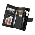thumbnail image 5 of Case for iPhone 11 Pro Max Cover Zipper Pocket Wallet Case Magnetic Protective - Black, 5 of 5