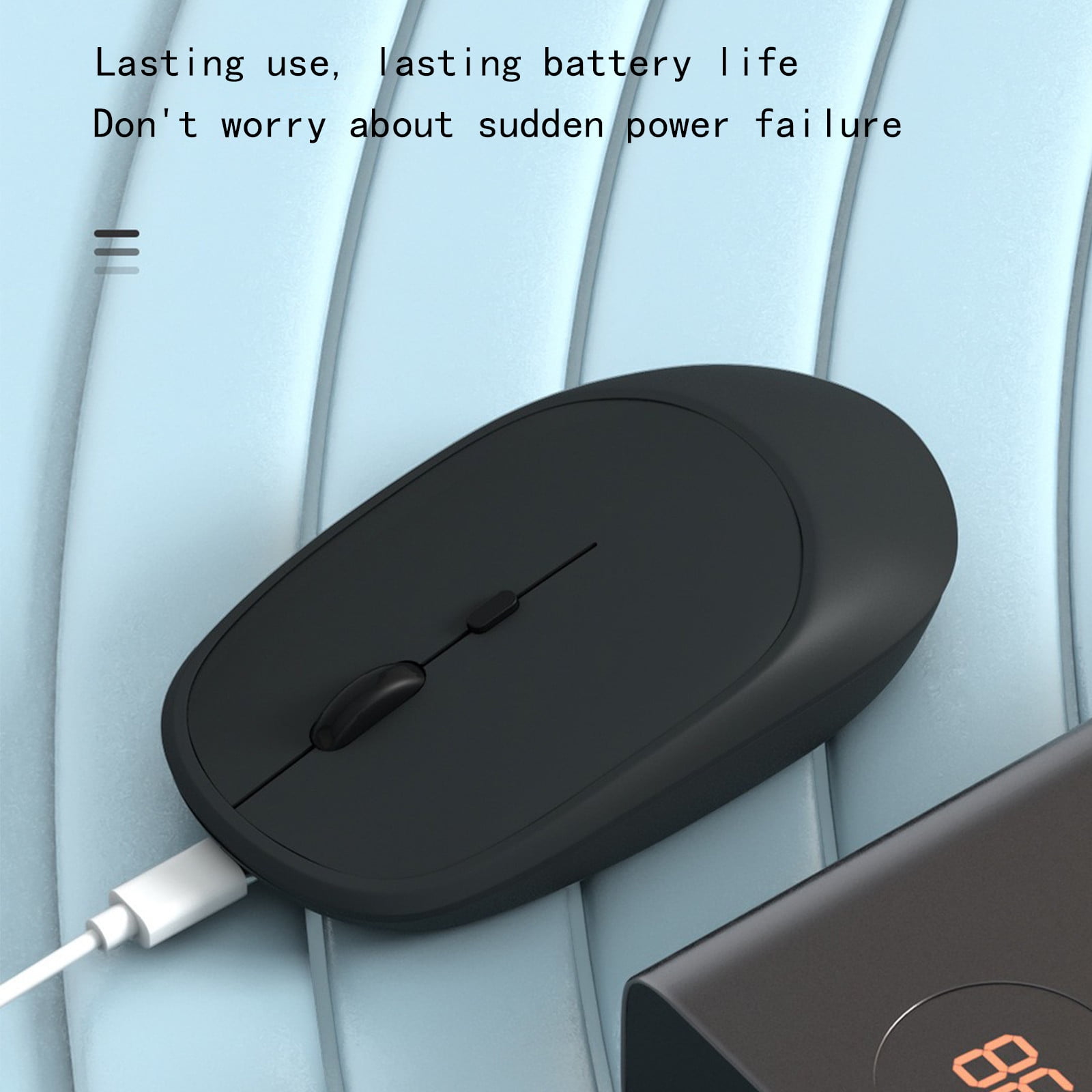 3 Set of Bluetooth Mouse（Bluetooth 5.0+USB）2.4G Noiseless Wireless Mouse With USB Receiver Portable Computer Mice For PC Tablet Desktop Computer Laptop