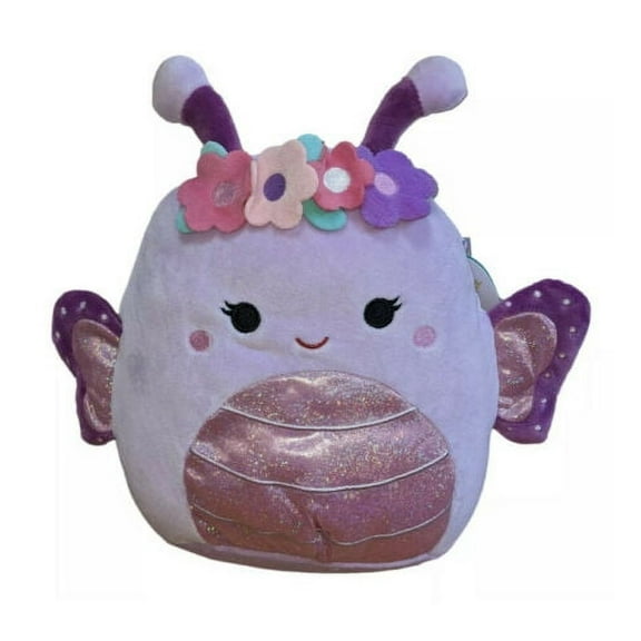 Squishmallows 2022 Flower Headband Animal Squad 8” Brenda Butterfly Plush Doll