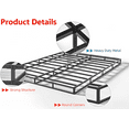 thumbnail image 4 of Box Spring Box Spring Queen Bed, Heavy Duty with Fabric Cover, Easy Assembly, 4 of 5