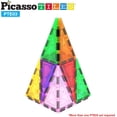 thumbnail image 3 of Juego de bloques de construcción magnéticos PicassoTiles PTE03 12 piezas, 3 of 8