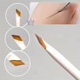 thumbnail image 1 of Pro Precision Eyeliner Brush Set - Ultra-Fine Angled Tip for Smooth Lines, Flat Angle Brow Brush for Defined Brows, Precision Detail Brush for Intricate Makeup - Suitable for Eye & Under Eye Area Make, 1 of 5