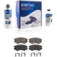 thumbnail image 4 of Detroit Axle - 3.6L Brake Kit for 10-15 Chevrolet Camaro, Drilled & Slotted Brake Rotors Ceramic Brakes Pads Front and Rear Replacement: 12.64'' inch Front, 12.40'' inch Rear rotors, 4 of 6