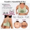 thumbnail image 6 of Women's Adjustable Pull And Drop Large Size Underwear Women's Gathering Sports Bra Without Steel Rings Women Bra Push up Womens Padded Bras Womens Comfort Bras Womens Bras Underwire Pads for Sports, 6 of 6