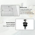 thumbnail image 4 of Boyel Living 27 in Kitchen Sink Under Mount Single Bowl Fine Fireclay Kitchen Sink Workstation with Bottom Grid and Strainer Basket (White), 4 of 10