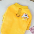 thumbnail image 6 of vnanda Pet Winter Clothes Pet Clothes Comfortable Cartoon Pattern Decor Winter Dog Pullover with Traction Ring for Cold Weather Warm Pet Clothes, 6 of 8