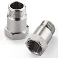 thumbnail image 4 of 2 Pcs Adaptateur de Filetage en Acier Inoxydable M18x1.5, Adaptateur de Capteur d'Oxygène Capteur d'Oxygène O2, 4 of 5