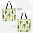 thumbnail image 3 of Naloa Seahorse Tote Bag for Women, Foldable Tote Bag With Zipper, Large Shoulder Bag, Top Handle Handbag for Travel, Work, Shopping, 3 of 9