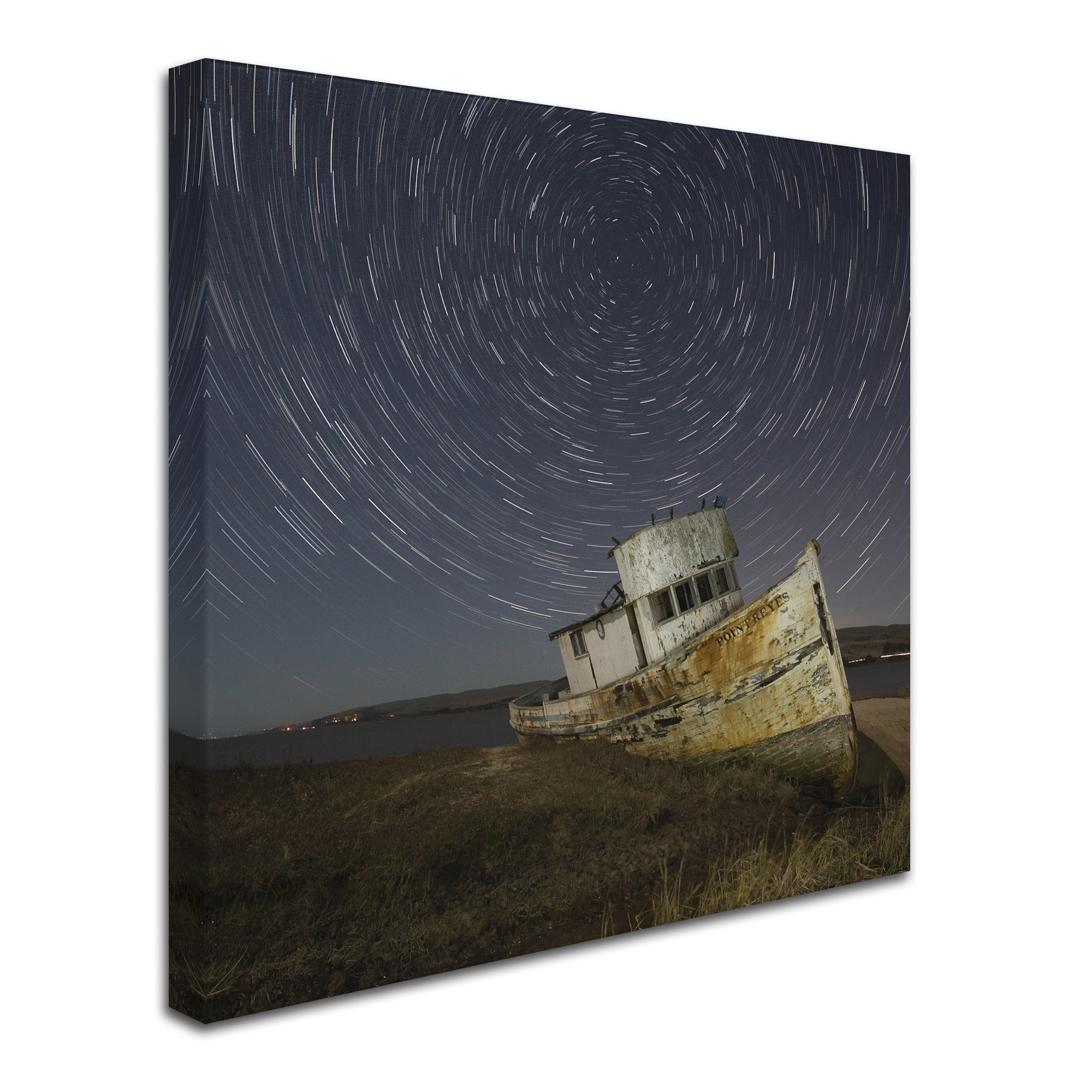 Trademark Fine Art "Point Reyes I" Canvas Art by Moises Levy