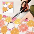 thumbnail image 6 of Yayeee Faucet Mat for Kitchen Sink 14.7" Diatomite Long Splash Guard Pad, Orange Grapefruit Slices, 2 Pack, 6 of 7