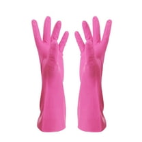 Clearance! FNGZ Apron Sleeve Gloves Gloves Washing Hand Rubber Long Cleaning Warm Gloves Kitchen Latex Dish Washing Tool Dishes Gauntlets Kitchen Dining Bar