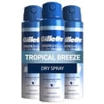 thumbnail image 1 of Desodorante Gillette sin aluminio en aerosol seco para hombre, 125 ml, 3, 1 of 8
