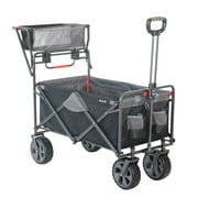 Macsports Foldable Portable Push-Pull Wagon Cart