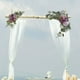 thumbnail image 4 of 2 piezas de guirnaldas florales artificiales para arco de boda, flores verdes de simulación para Violeta, 4 of 6