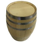 5 Gallon New White Oak Barrel For Aging Whiskey, Bourbon, Wine, Cider, Beer Or As Decor