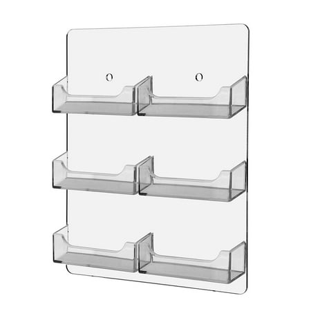 6 pocket wall mount business card holder six compartments for business cards six - Pocket Business Card Holder 6 pocket wall mount business card holder six compartments for business cards six - Pocket Business Card Holder
