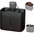 thumbnail image 1 of Electric Glass Rinser Tea Cup Washer, Desktop Automatic Cup Washing Machine with 1.6L Water Tank, High Pressure Jets for 3-10cm Diameter Cups, Portable Bottle Washer for Home(black)Q, 1 of 8