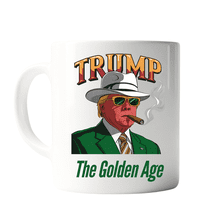 Ceramic Mug, Trump The Golden Age Statement Coffee Cup, Great for Sipping at Home or Gifting to Supportive Friends