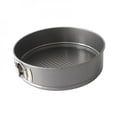 thumbnail image 3 of Promotions! 12/28cm Round Buckle Live Bottom Die Non-stick Lock Clasp Mousse Cake Mold Home Baking Tool, 3 of 6