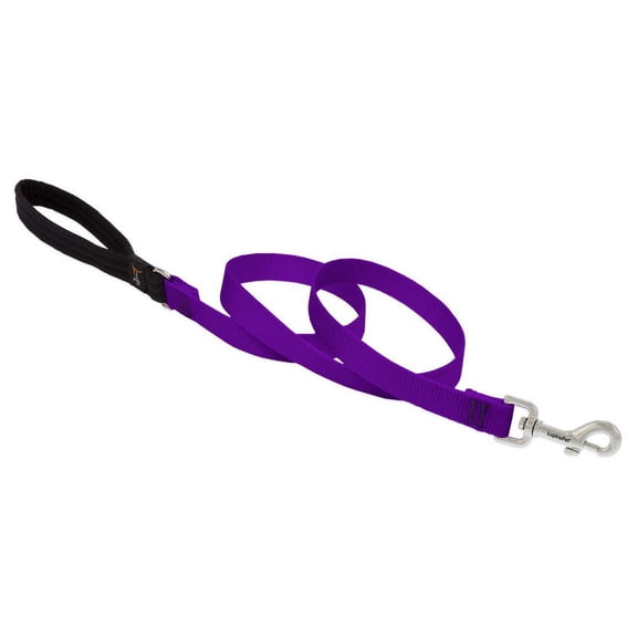 3/4in Purple 4ft Dog Leash