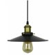 thumbnail image 1 of 3x Lámpara de Techo Edison Industrial Retro Lámpara de Techo Ø30cm Metal de Hierro Negro Estilo Country Americano Vintage - Negro, 1 of 4