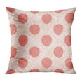thumbnail image 1 of BOSDECO All Peacock Feather Herringbone Pattern Over Accessory Chevron Dots Freehand Pillowcase Pillow Cover Cushion Case 18x18 inch, 1 of 1